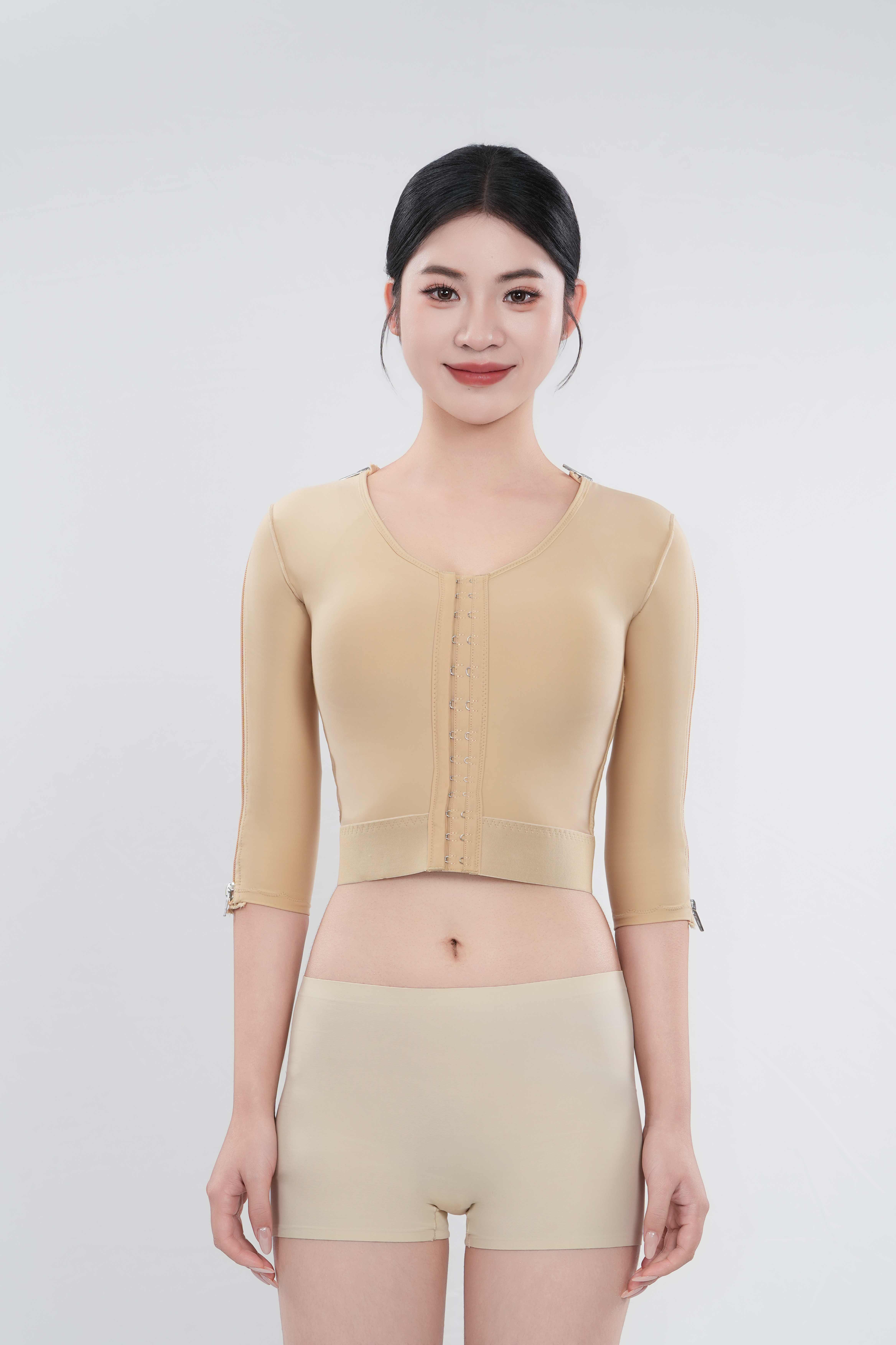 芯塑副乳肩背手臂衣(拉链款) 芯塑副乳肩背手臂衣(拉链款)